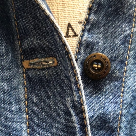 Lizwear Liz Claiborne Denim Dress - Picture 2 of 8